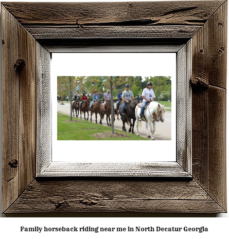 family horseback riding near me in North Decatur, Georgia